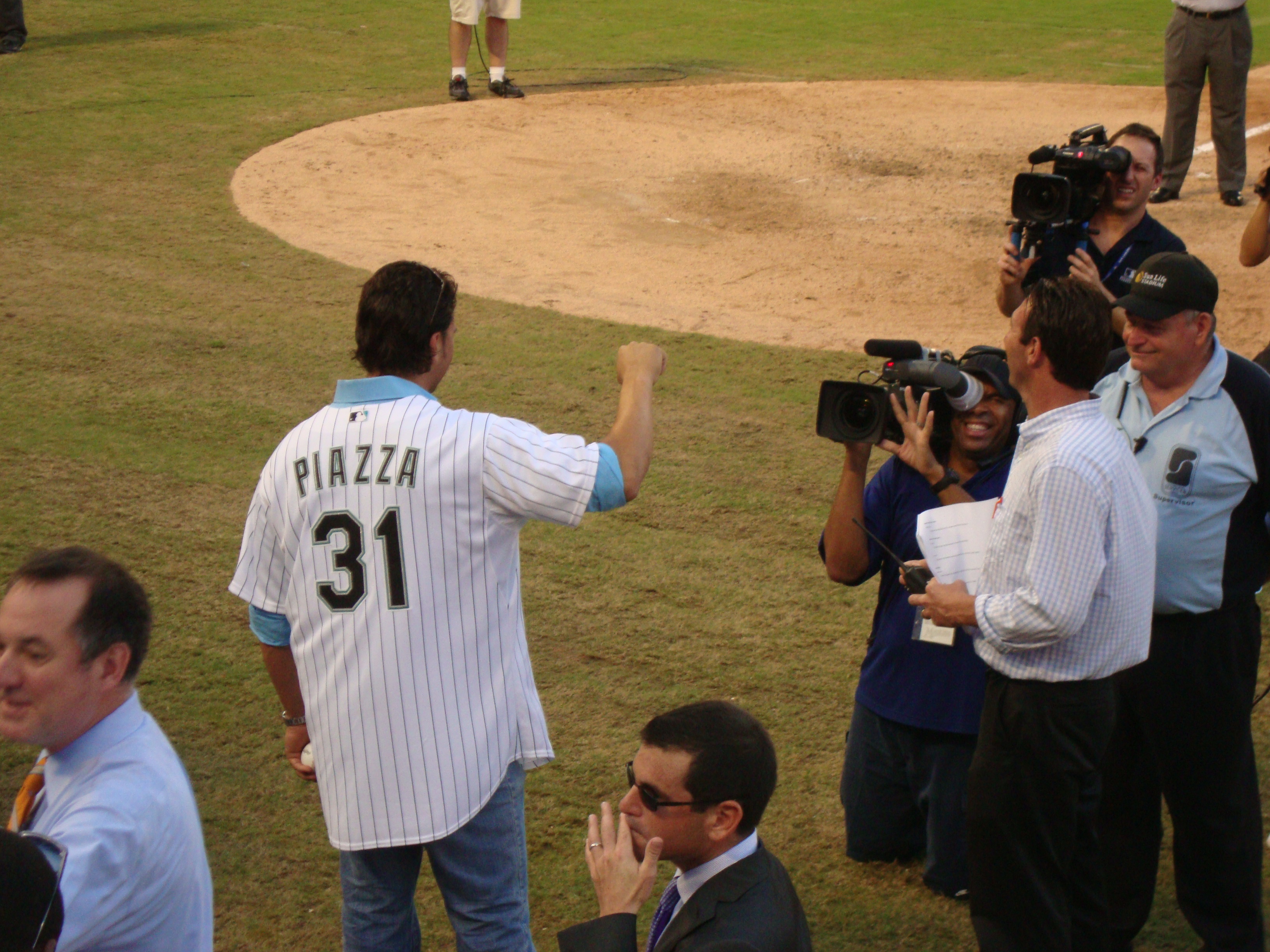 2009 New York Mets Livan Hernandez Game-Worn Used Rawlings Batting